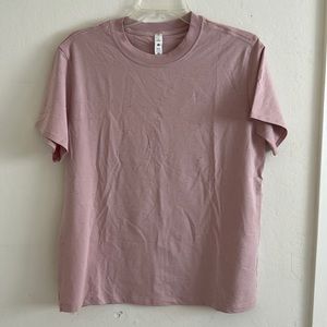 New Lululemon Pink Speckled Tshirt Size 4